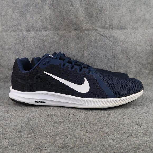 Nike Shoes Mens 14 Athletic Trainers Downshifter 8 Running Midnight Navy White main image 11
